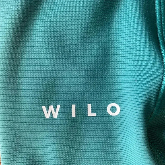 Wilo The Label Women’s Colorblock Ribbed Leggings Gym Workout‎ Pants Green S NWT - Picture 4 of 12